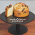 Black Cake Stand with Semi-Precious Inlay